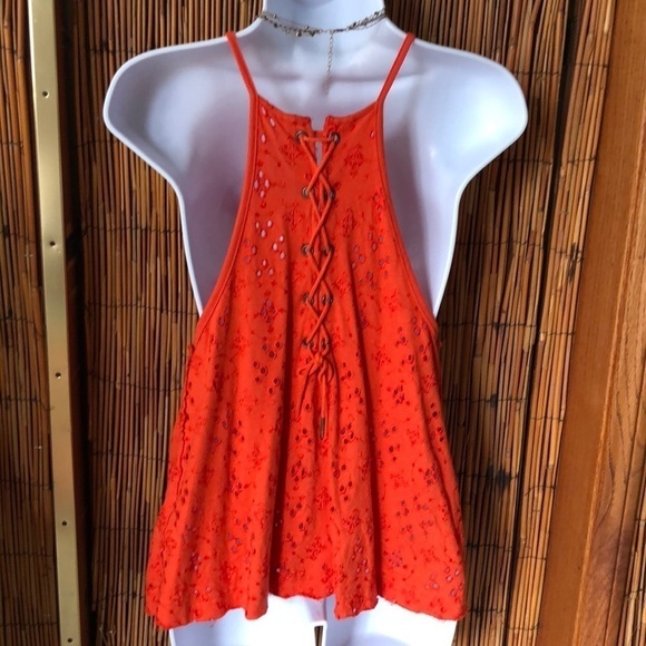 FREE People Dream Date Eyelet Tank - Picture 3 of 8
